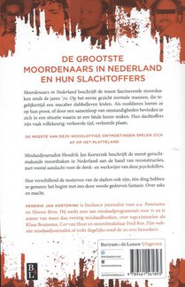 Moordenaars in Nederland achterzijde