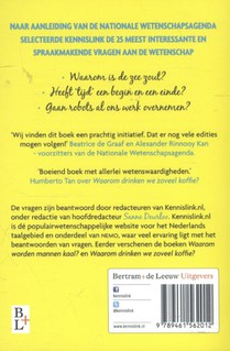 Waarom willen we alles weten? achterzijde