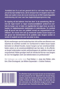 De affectieve burger achterzijde