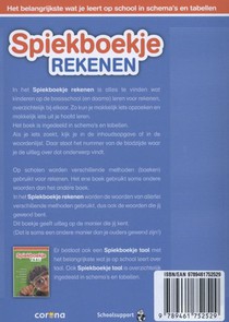 Spiekboekje rekenen achterzijde