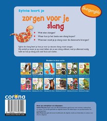 Sylivia leert je zorgen voor je slang achterzijde