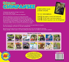 Chimpansee achterzijde