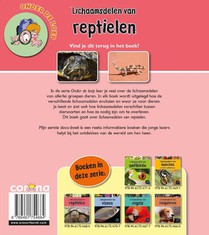 Lichaamsdelen van reptielen achterzijde