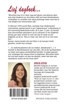 Lief dagboek achterzijde