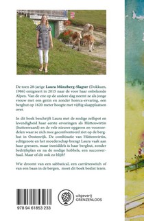 Berghut in Oostenrijk achterzijde