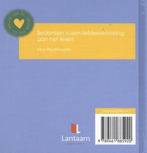 Bedankt dat jij er voor mij bent achterzijde