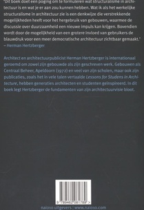 Architectuur en structuralisme achterzijde