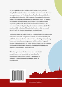 Six years of ERI Sector Plan Law Research in Utrecht achterzijde