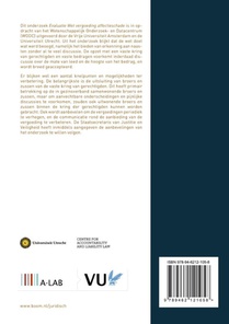 Evaluatie Wet vergoeding affectieschade achterzijde