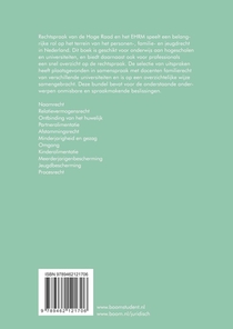 Jurisprudentie Personen- & Familierecht achterzijde