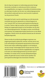 Aan de slag met jongeren en toekomstige generaties achterzijde