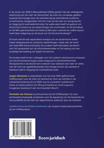 Transparantie in de blockchain achterzijde