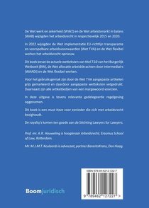 Kernwetgeving Arbeidsrecht achterzijde