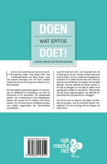 Doen wat ertoe doet achterzijde