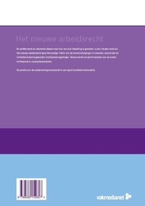 Het nieuwe arbeidsrecht achterzijde