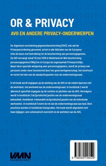 OR en privacy achterzijde