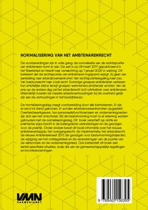 Normalisering van het Ambtenarenrecht achterzijde