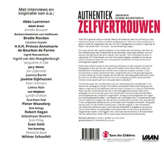 Authentiek zelfvertrouwen achterzijde