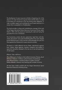 Building Blocks for the Development of an International Framework for the Governance of Space Resource Activities achterzijde