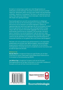 Orde en verwarring in de stad achterzijde