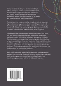 A guide to practice-based (social) legal research achterzijde