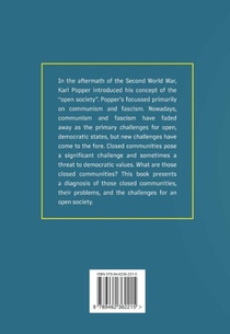 The Open Society and Its Closed Communities achterzijde