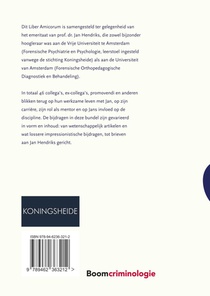 Joost, Joost en Jan: Liber Amicorum Jan Hendriks achterzijde