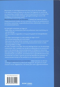 Wetenschapscommunicatie, een kennisbasis achterzijde