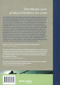 Handboek voor productieleiders en crew achterzijde