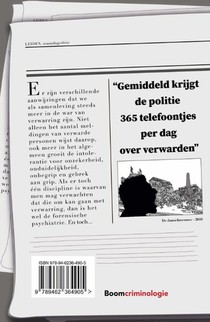 In de war van verwarring achterzijde