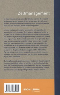 Zelfmanagement achterzijde
