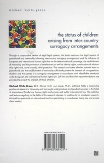 The status of children arising from inter-country surrogacy arrangements achterzijde