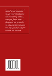 Essays on Private & Business Law achterzijde