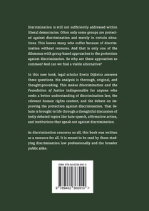 Discrimination and the Foundation of Justice achterzijde