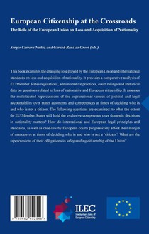 European citizenship at the crossroads achterzijde