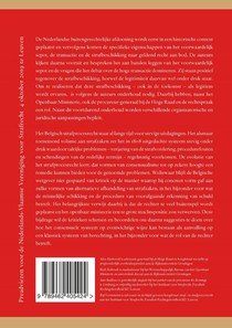 Buitengerechtelijke afdoening van strafzaken in Nederland en België achterzijde