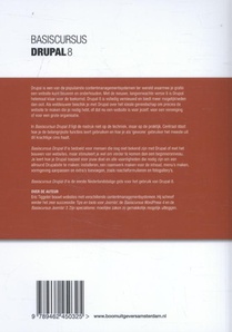 Basiscursus Drupal 8 achterzijde