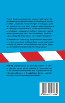 Pandemische chaos achterzijde