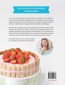 Het Laura’s bakery bakboek achterzijde