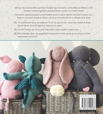 Knuffelkonijn Mabel & Co achterzijde