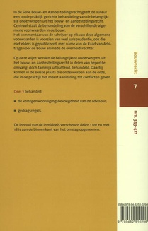 De vertegenwoordigingsbevoegdheid van de adviseur, gedragdsregels achterzijde