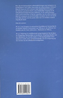 De Arbowet geschetst achterzijde