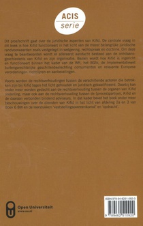 De juridische aspecten van het Klachteninstituut Financiële Dienstverlening (Kifid) anno 2015 achterzijde