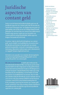 Juridische aspecten van contant geld achterzijde
