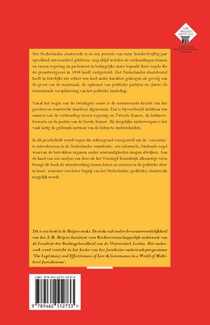 Staatsrecht en conventie in Nederland en het Verenigd Koninkrijk achterzijde