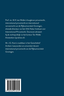 Nederlands Internationaal Privaatrecht achterzijde