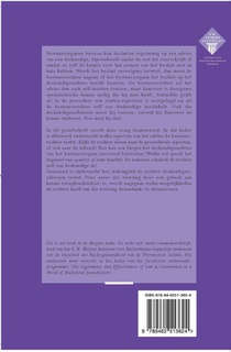 Toetsing van deskundigenadviezen door de bestuursrechter achterzijde