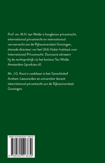 Nederlands Internationaal Privaatrecht achterzijde