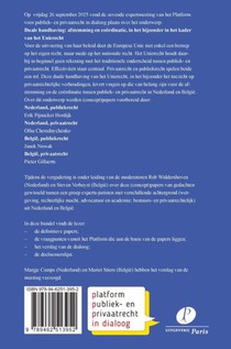 Duale handhaving: afstemming en coördinatie, in het bijzonder in het kader van het Unierecht achterzijde