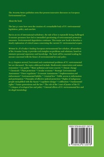 EU Environmental Policy and Law: Reflections at Fifty achterzijde